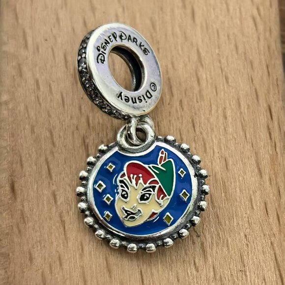 Pandora Disney Peter Pan 70th Anniversary Charm, S925 Silver Bracelets - Picture 1 of 4